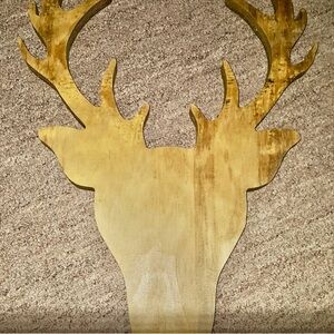 Deer Wooden Hanging Decor